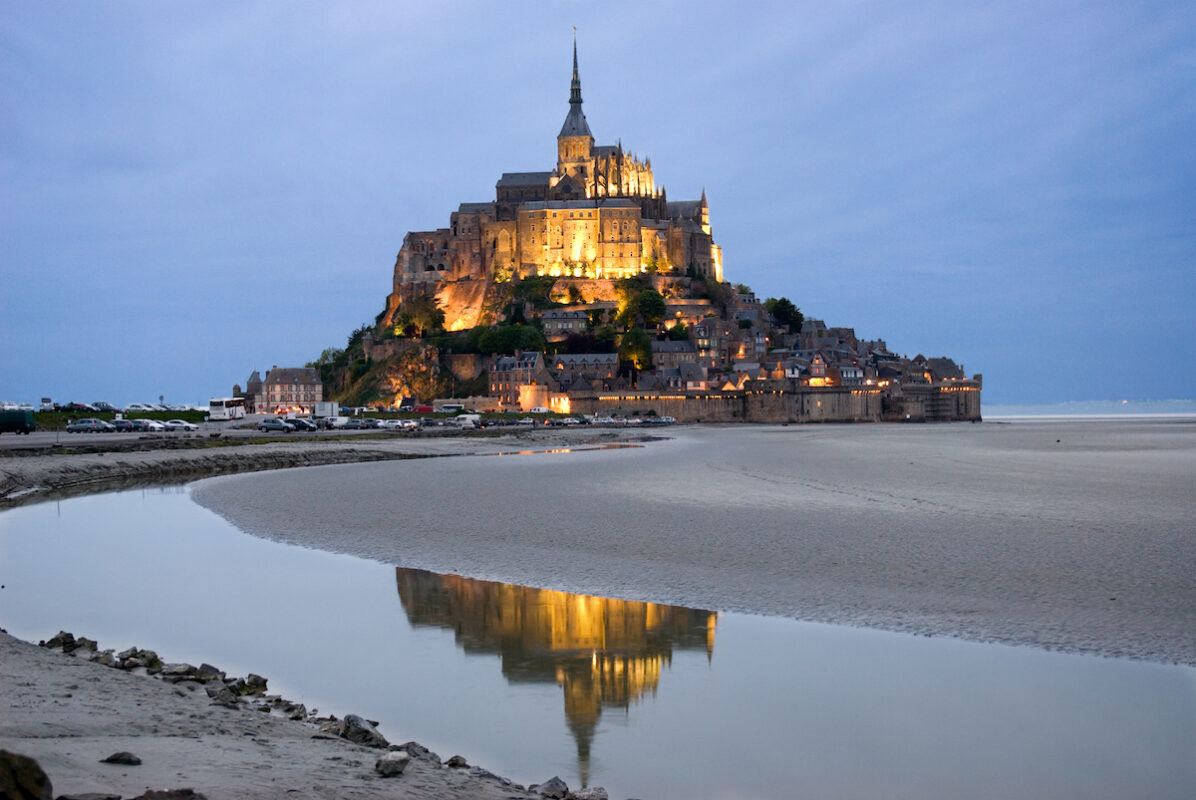 Le Mont Saint Michel in Normandie